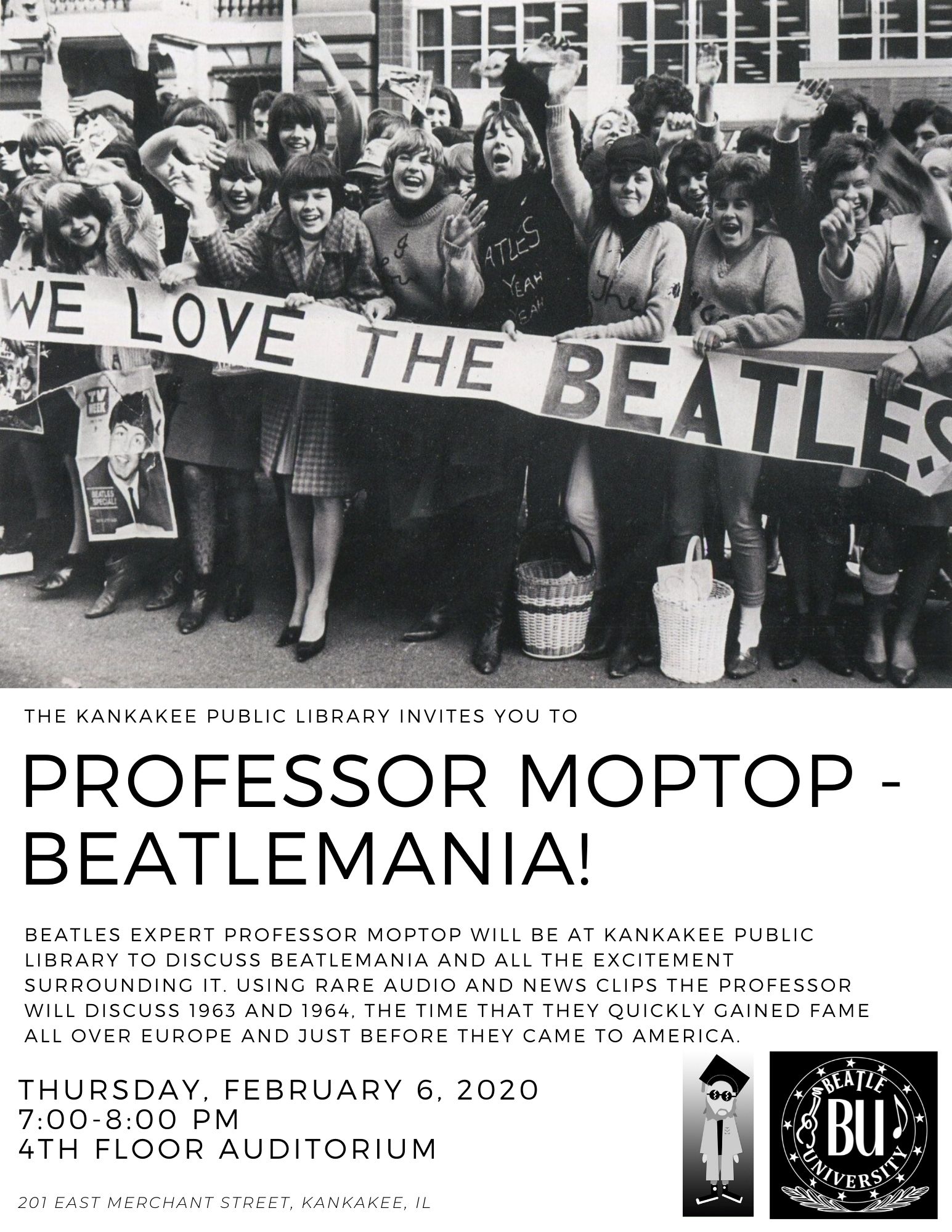 Professor Moptop - Beatlemania!
