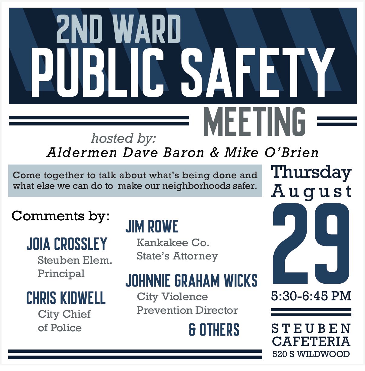 2nd Ward Public Safety Meeting