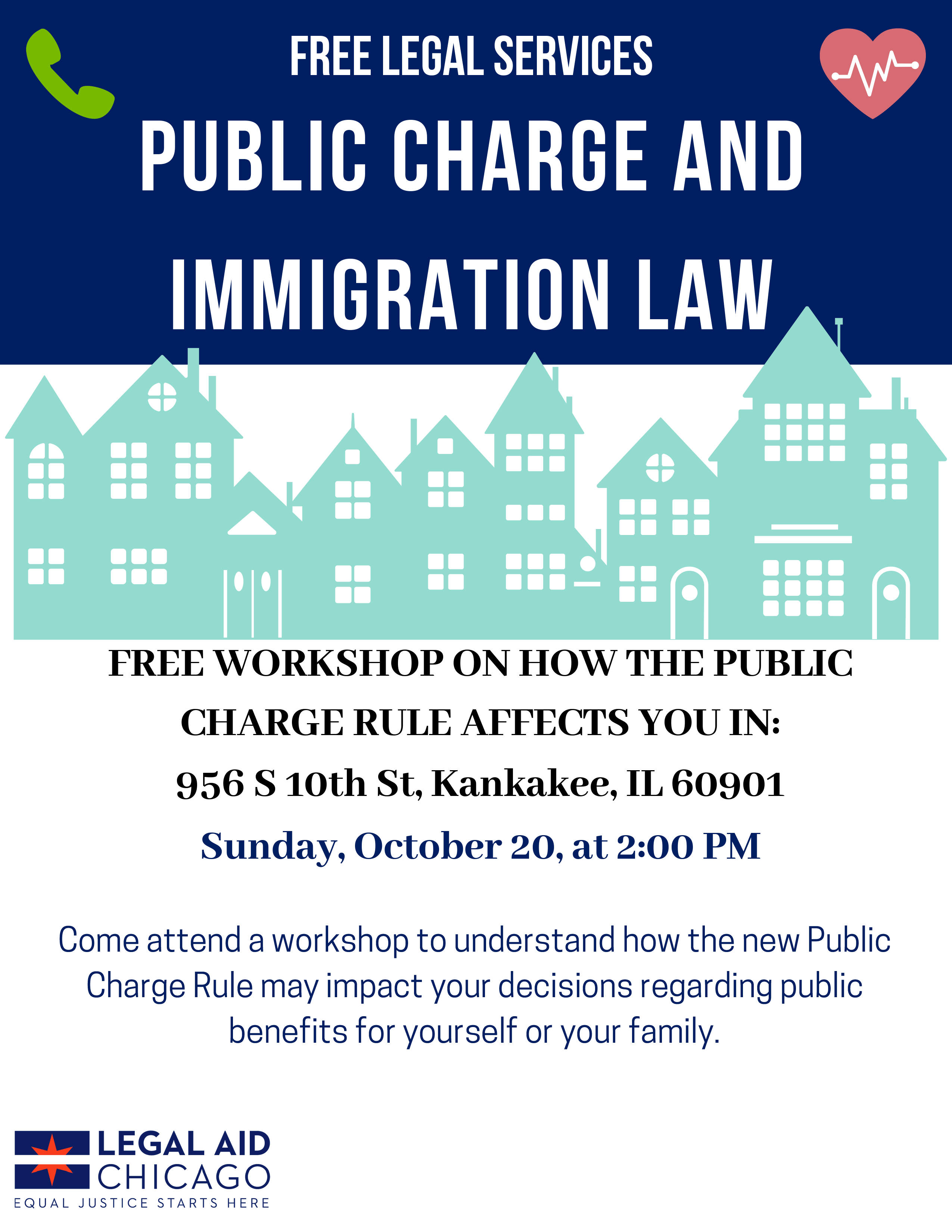 Free Legal Services Public Charge and Immigration Law