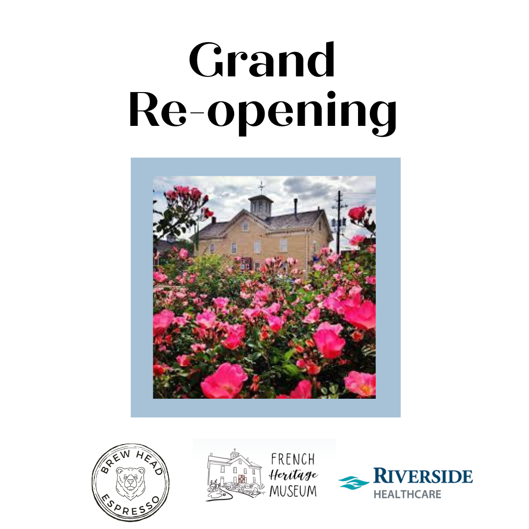 The Grand Re-Opening of the French Heritage Museum.
