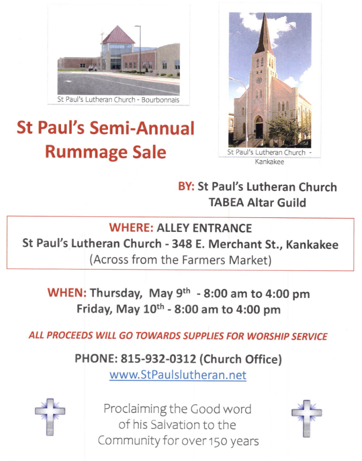St. Paul's Semi-Annual Rummage Sale