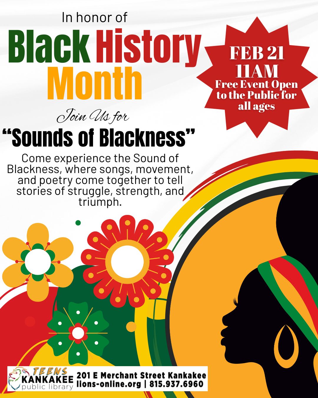 Sounds of Black History Tribute