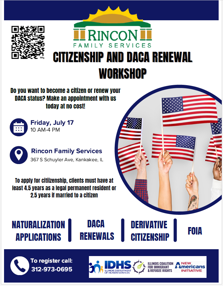 Informational Citizenship Workshop/ Taller informativo De Cuidadania