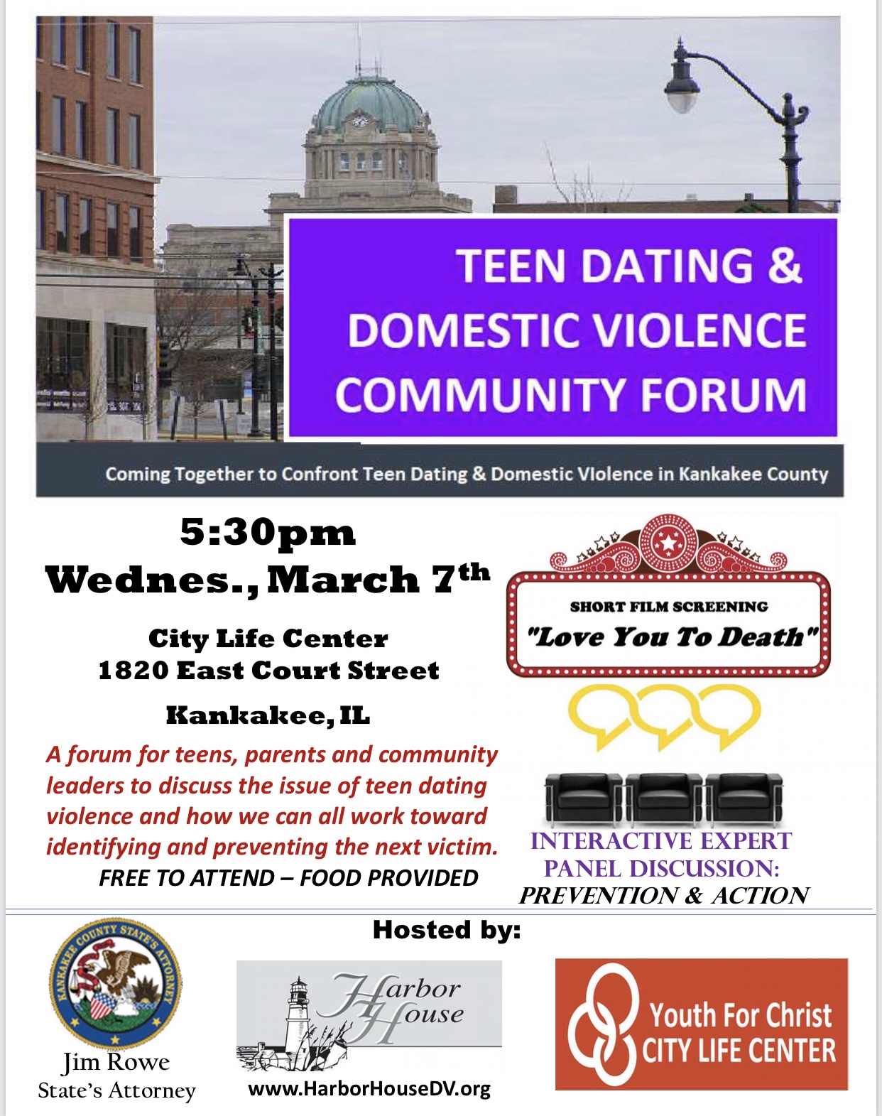 Teen Dating & Domestic Violence Community Forum