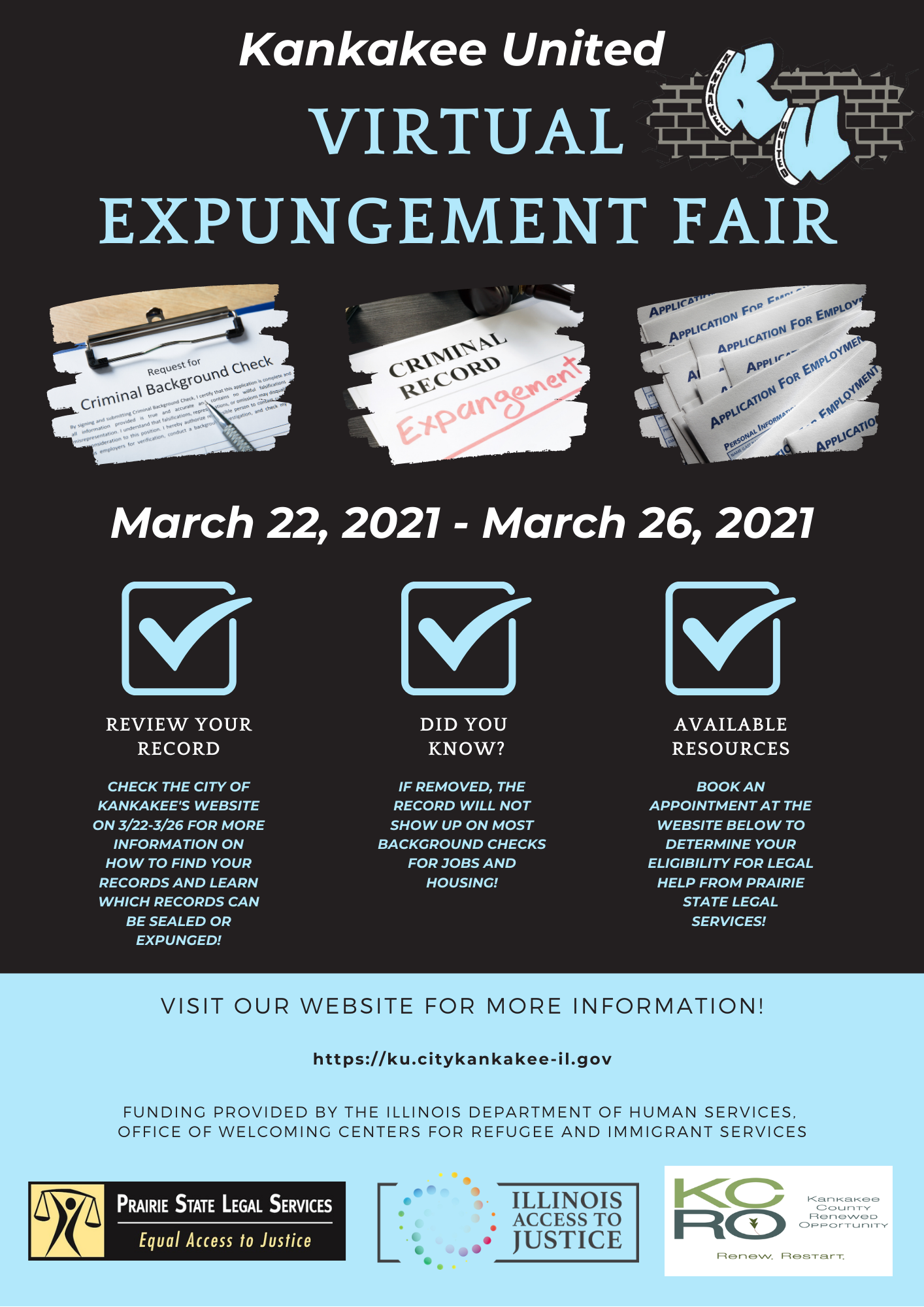 Virtual Expungement Fair