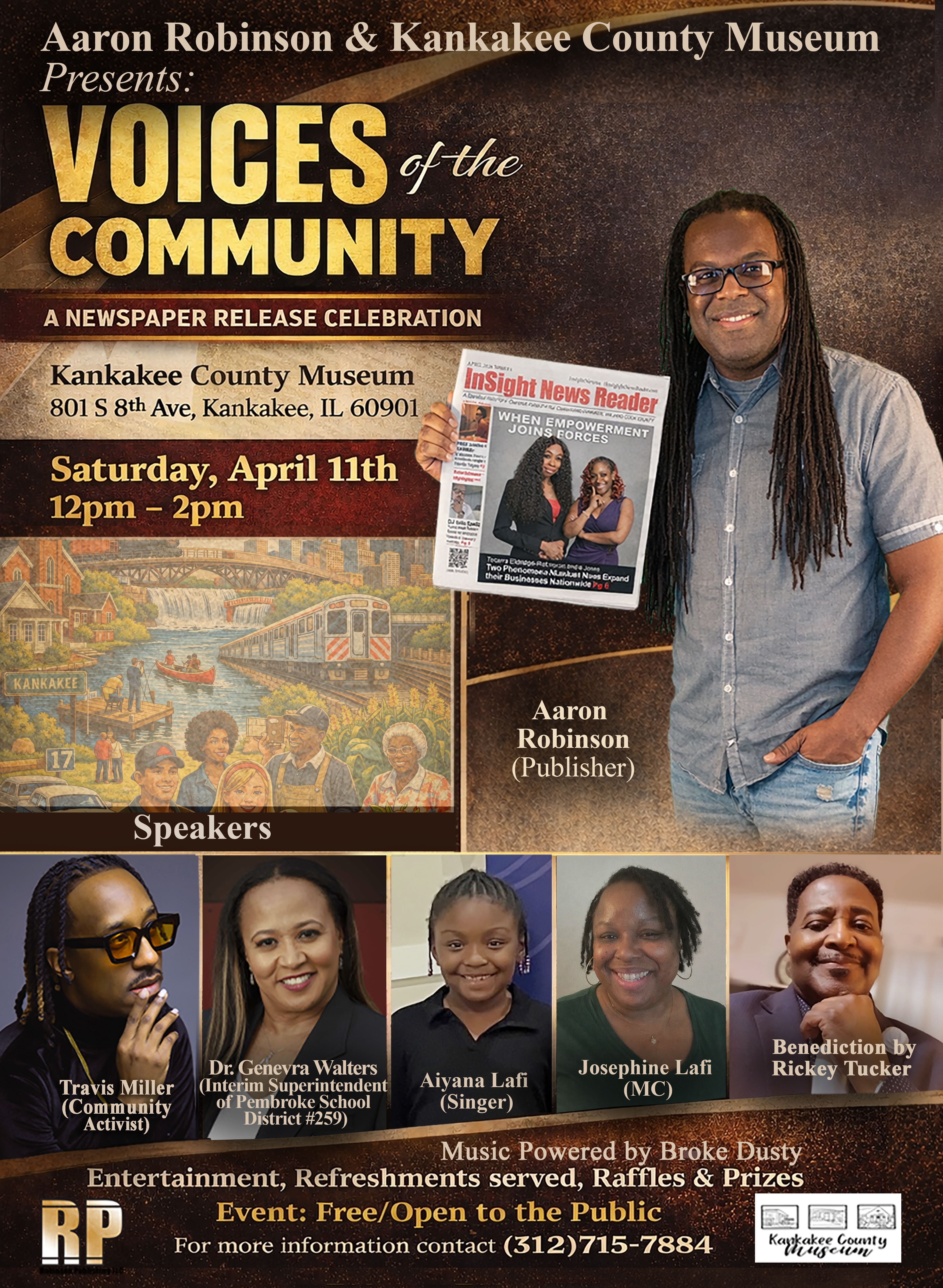 Aaron Robinson & Kankakee County Historical Society Presents: Voices of the Community