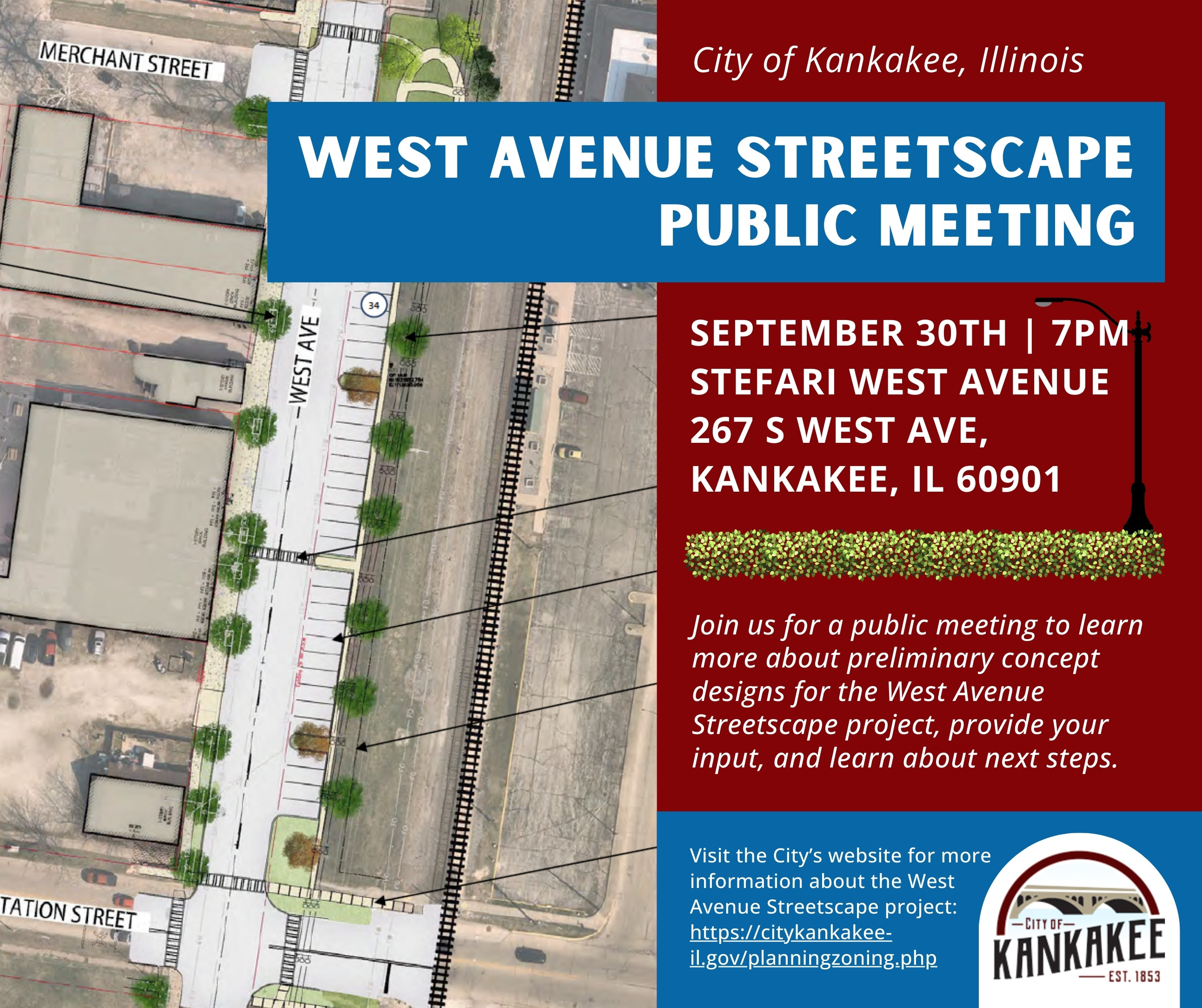 West Avenue Streetscape – Public Meeting