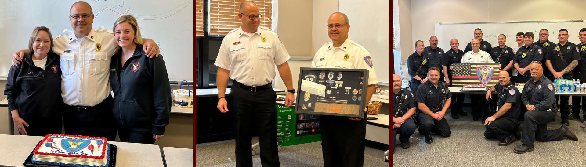 Please help us wish Captain Darin Loy a happy retirement after 28 years of service with the City of Kankakee Fire Department. Thanks for your service Captain Loy!